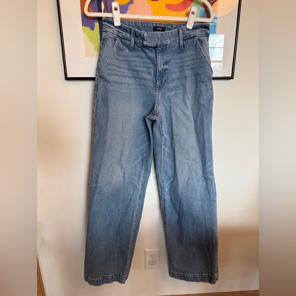 Express Wide Leg Trouser Jeans - 4R